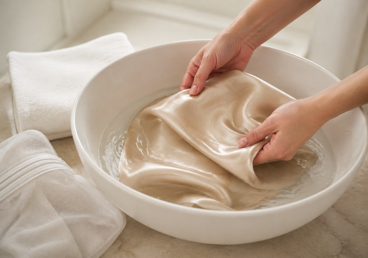 How to Wash a 22 Momme Silk Pillowcase